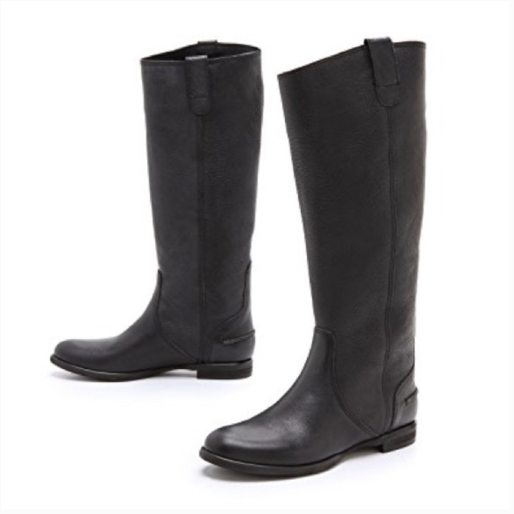 MADEWELL Archive Boot - Black Leather Riding Boots